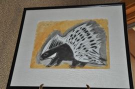 Art by Charles Culver, Cranbrook Artist.  circa 1956