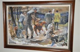 F.S. Merritt oil on board  41 x 29