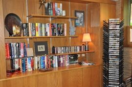 Wonderful selection of books, DVDs and CD's to choose from 