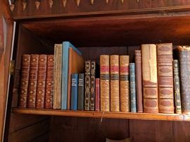 Assorted vintage and antique books