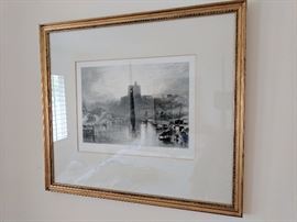 Vintage Etching