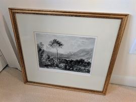 Vintage Etching