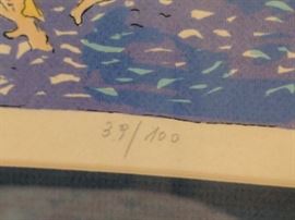 Liselotte Hohs Serigraph