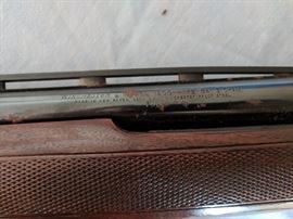 12 Gauge Winchester Shotgun