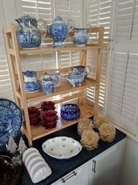 Transferware ironstone