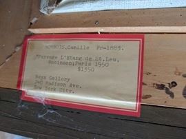 Camille Bombois Painting