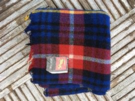 Vintage wool blanket