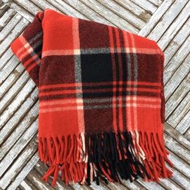 Vintage wool blanket