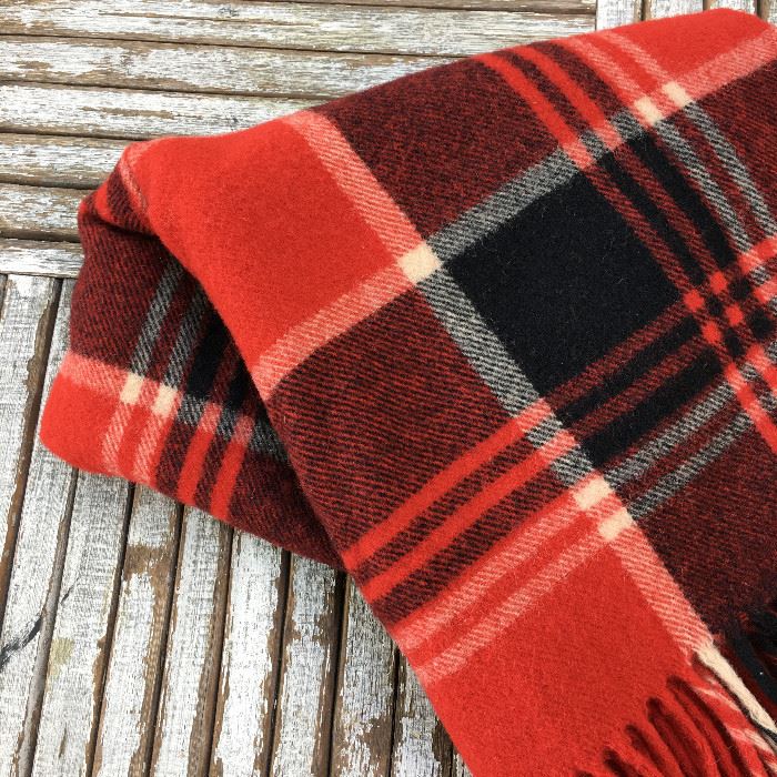 Vintage wool blanket