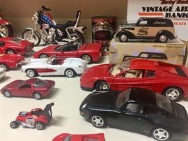 Toy car collection