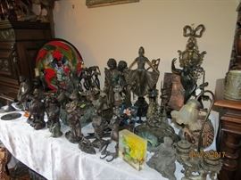 Bronze, Brass and Metal Items.....Tons.