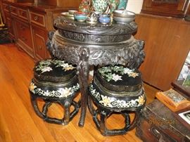 Asian End Tables
