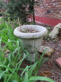 Cement Planters (3 of them)