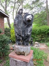 Wood Carved Bear