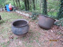 Metal pots