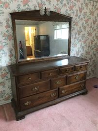 Dresser with mirror- Ethan Allen