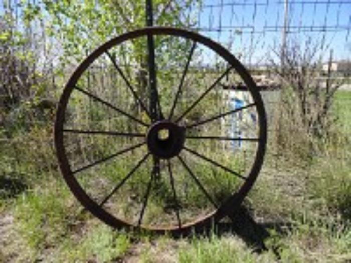 Iron Wagon Wheel