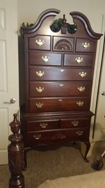 Thomas Kincaid Bedroom Suite High Boy