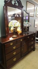 Thomas Kincaid Dresser with Mirror