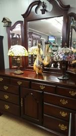 Thomas Kincaid Dresser with Mirror