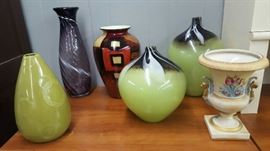 Assorted Vases