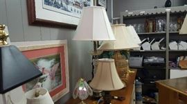 Assorted Lamps
