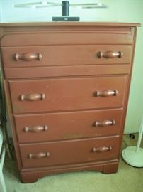 dresser with wood handles