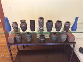 Niloak swirl and cast ware