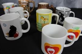vintage mugs