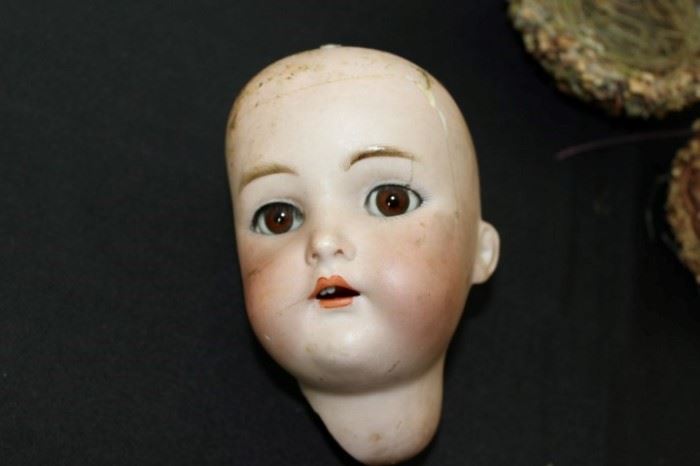 vintage doll's head