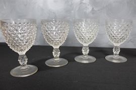 hobnail glass