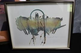 mixed media wall art