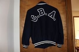 vintage letterman jacket