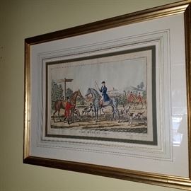 Equestrian print