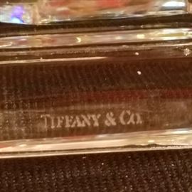 Tiffany & Co signature on candlesticks to far left in previous picture