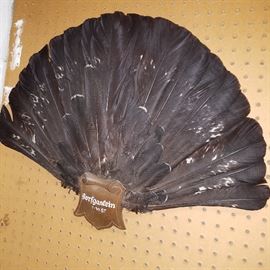 Turkey 'fan' dated 1957