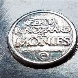 insignia on back of cross...greatly magnified 