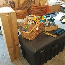 Storage trunk, baskets, etc.