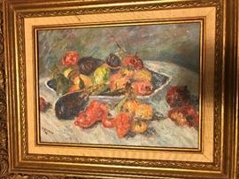 Still Life oil painting by J. Epstein '74