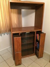 Oak Entertainment center