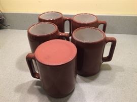 Buckeye Pottery Mugs 1920’s - x5