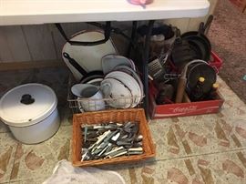 Enamelware, cast iron
