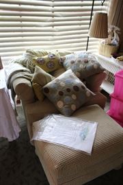 Club Chair and ottoman