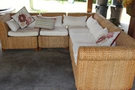 Pottery Barn sectional!