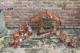 Metal Nativity