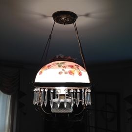 Victorian hanging lamp