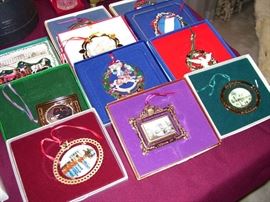 White House Christmas ornaments....