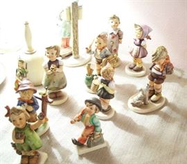 Vintage Hummel figurines in good condition