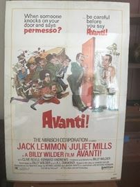 Avanti! Movie poster