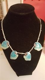 Sterling necklace; it's stunning!